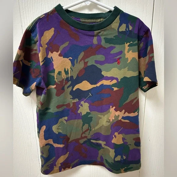 Polo Ralf Lauren T-shirt Size 8 - Picture 2 of 5